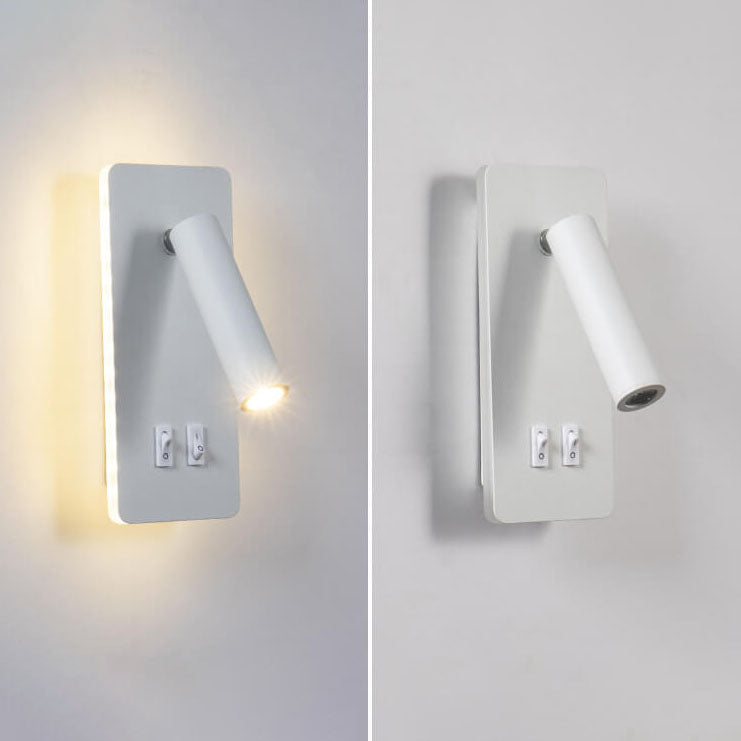 Rotatable LED Wall Sconce Lamp - Nordic Minimalist Square Spotlight