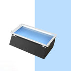 Contemporary Minimalist Blue Sky Metal LED Flush Mount Ceiling Light for Living Room
