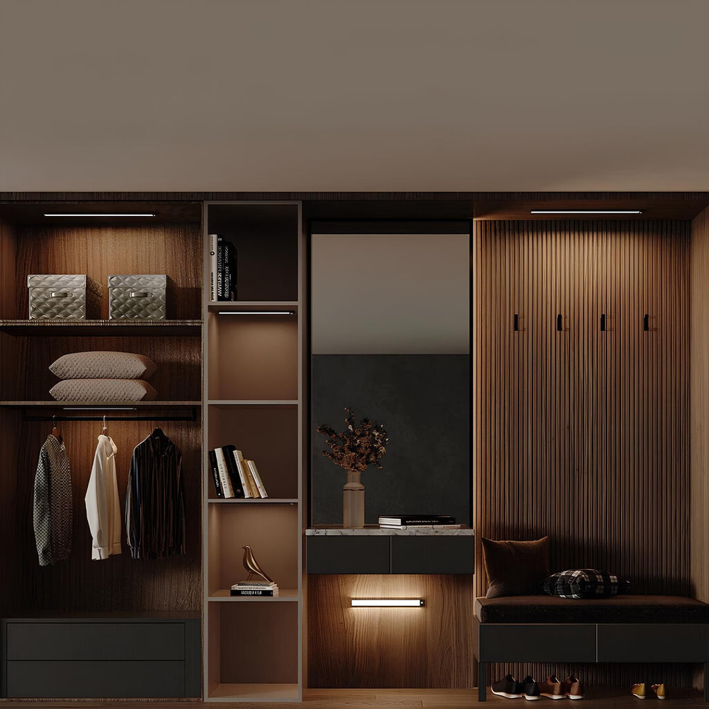Rechargeable Motion Sensor LED Light – Wireless Stick-On Night Light for Hallways, Closets & Stairs