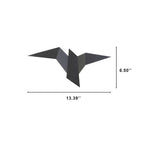 Contemporary Artistic Bird-Inspired 1-Light LED Wall Sconce