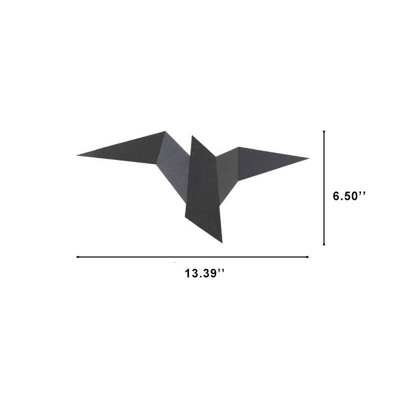 Contemporary Artistic Bird-Inspired 1-Light LED Wall Sconce