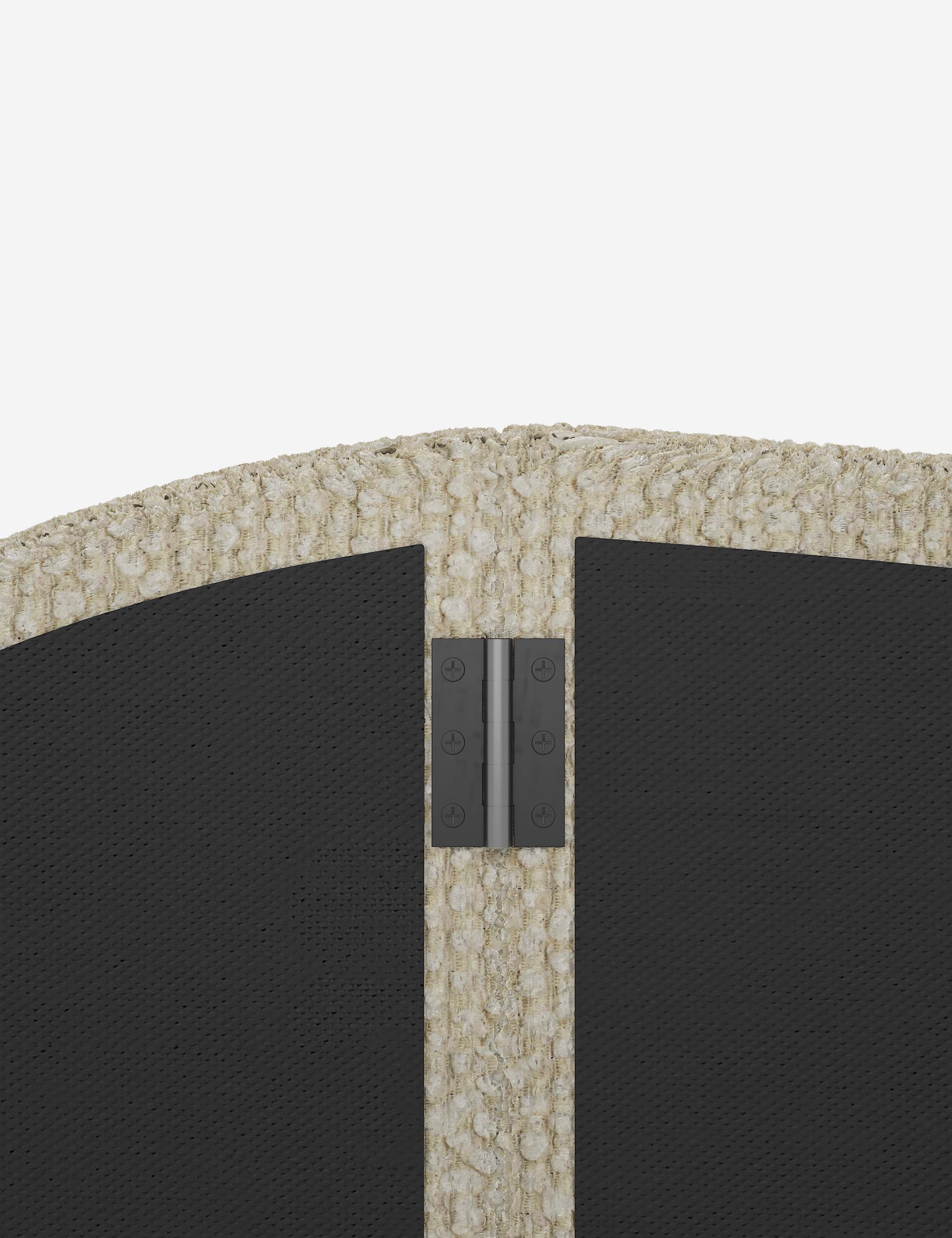 Clara Platform Bed | Extended Headboard, Bespoke Upholstery