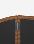 Clara Platform Bed | Extended Headboard, Bespoke Upholstery