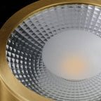 Nordic Style Ultra-Thin All-Copper LED Flush Mount Light