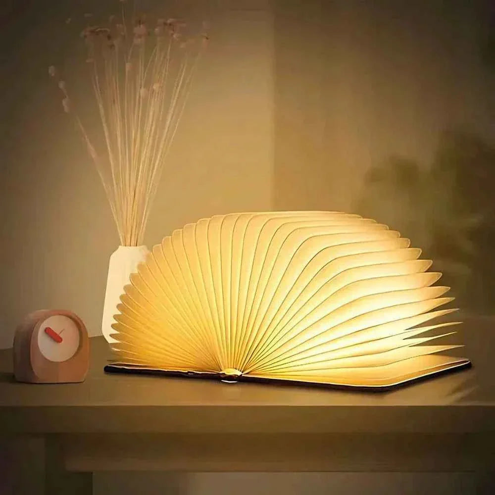 Lumo Table Lamp | 360° Foldable, Rechargeable Design