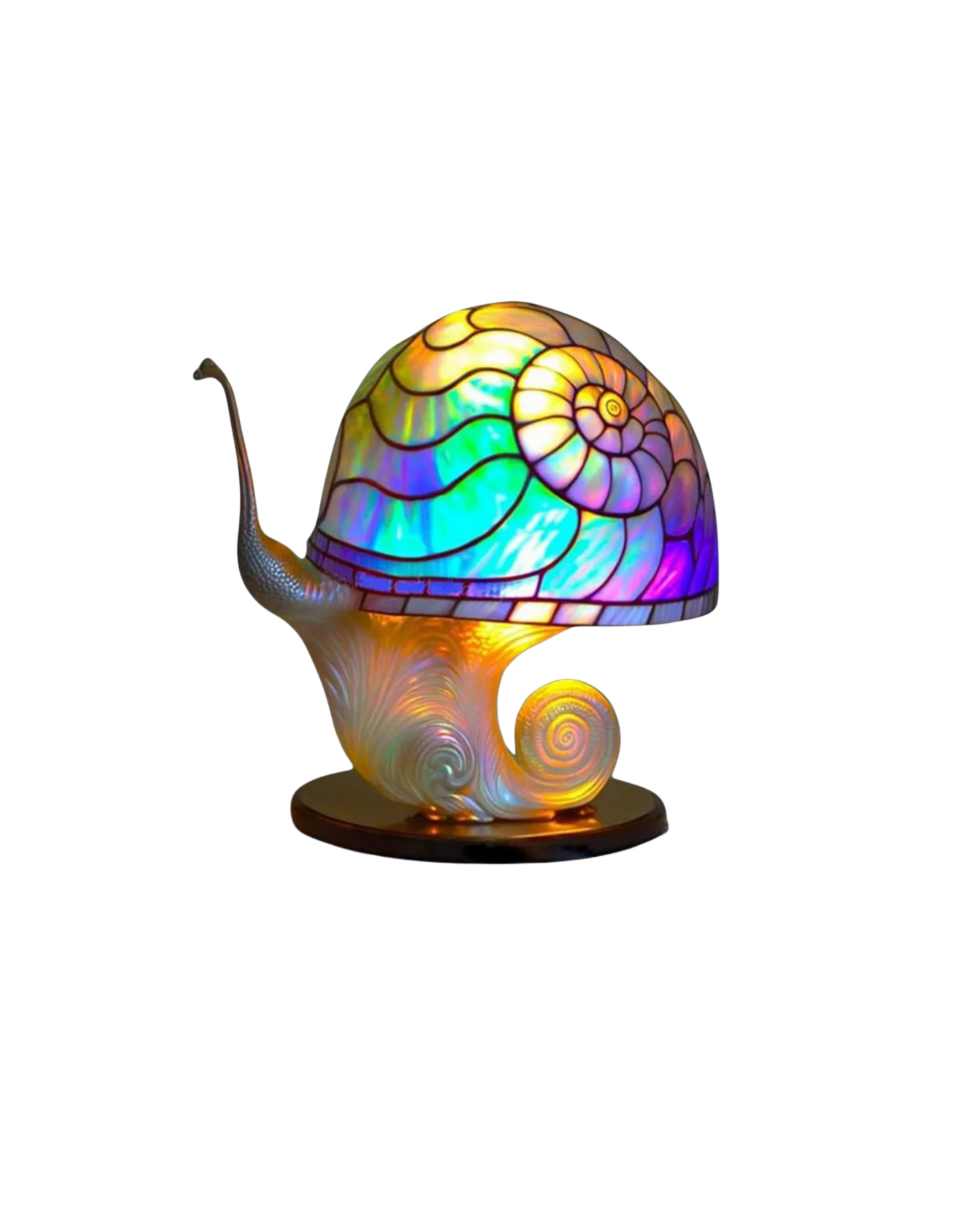 Vintage Mushroom Table Lamp LED 1-Light