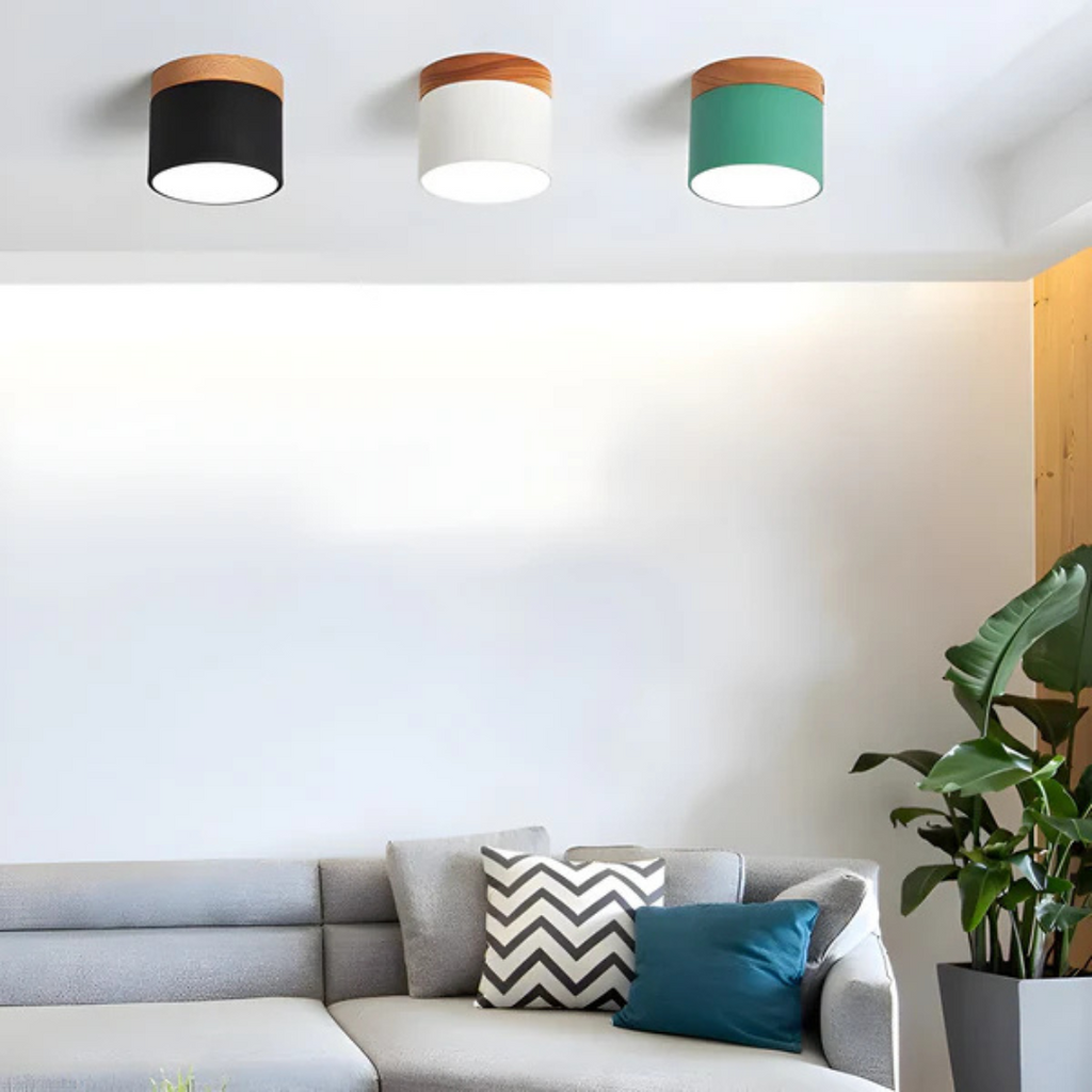 Vesta - Old-fashioned LED Ceiling Light