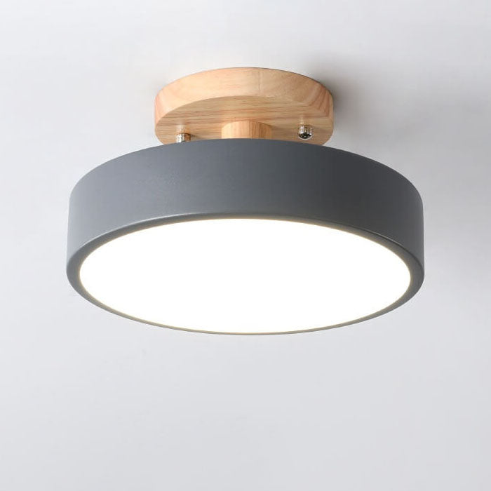Brio Wooden Ceiling Light | Scandinavian Design, Soft LED Illumination