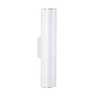 Minimalist Aluminum Cylindrical Wall Sconce with Two Lights