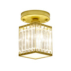 Bela Crystal Ceiling Light | Semi-Flush Design, Modern Elegance