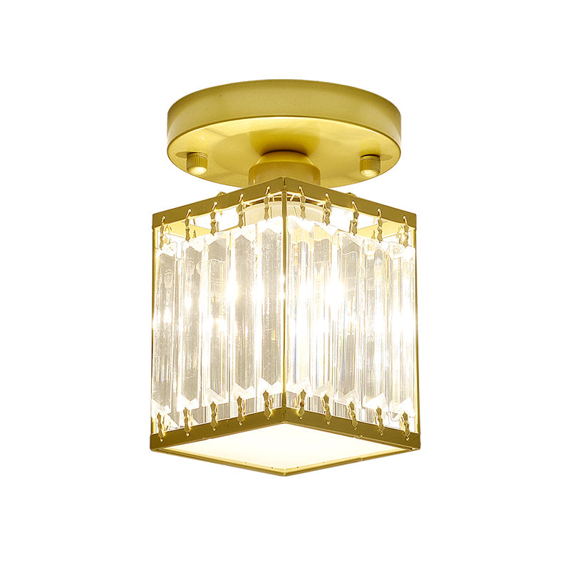 Bela Crystal Ceiling Light | Semi-Flush Design, Modern Elegance