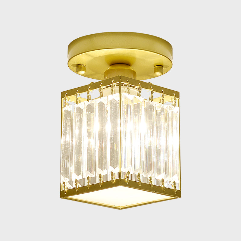 Bela Crystal Ceiling Light | Semi-Flush Design, Modern Elegance