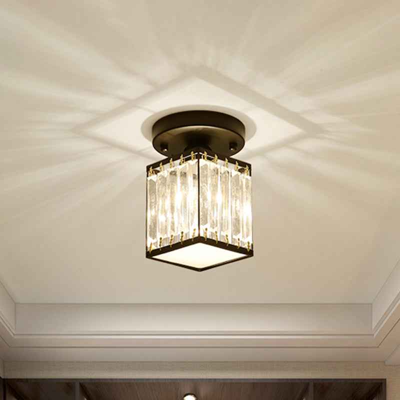 Bela Crystal Ceiling Light | Semi-Flush Design, Modern Elegance