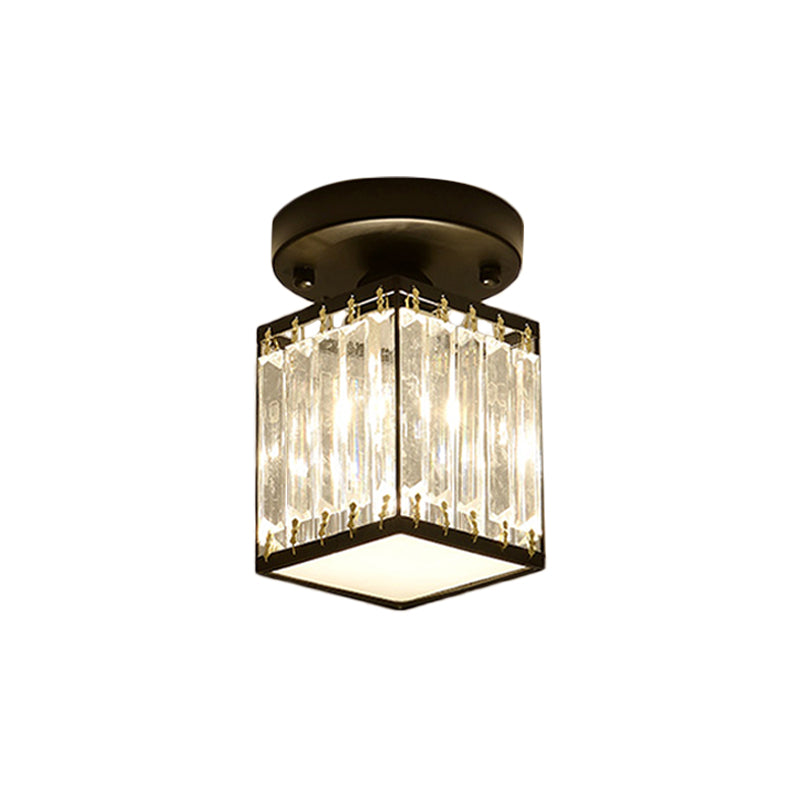 Bela Crystal Ceiling Light | Semi-Flush Design, Modern Elegance