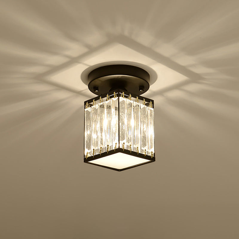 Bela Crystal Ceiling Light | Semi-Flush Design, Modern Elegance