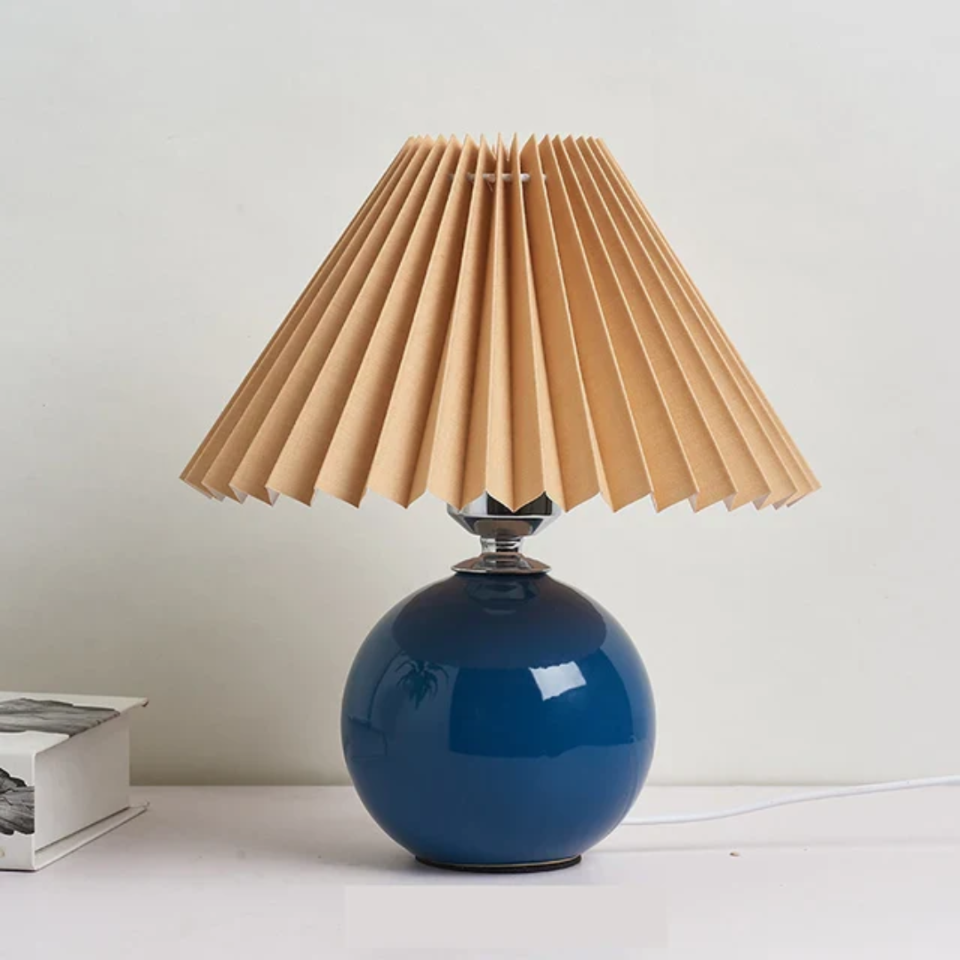 Jivro – Antique Ceramic Table Lamp for Warm Atmosphere Lighting