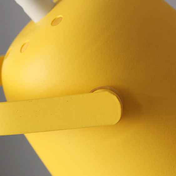Nordic Macaron-Inspired Creative Iron Bucket 1-Light Table Lamp