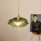 Bela Glass Pendant Light | Flower Shape, Adjustable Length 150 cm