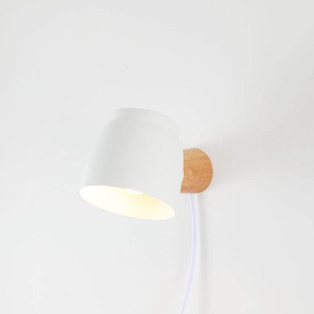 Rotatable Nordic Minimalist Column Barrel Wall Sconce Lamp - 1 Light