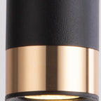 Nordic Minimalist Iron Mini Pendant Light - 1-Light Column Design
