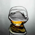 Bora Whisky Glass | Premium Crystal, Ocean Wave Design