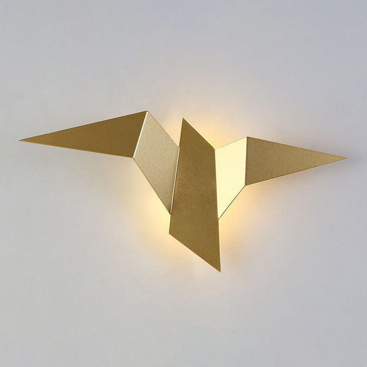 Contemporary Artistic Bird-Inspired 1-Light LED Wall Sconce