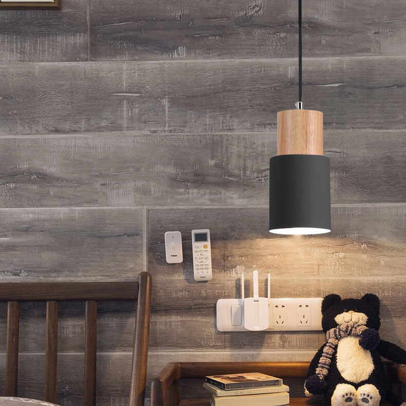 Belo Pendant Light | Modern Aluminium & Wood Design