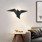 Contemporary Artistic Bird-Inspired 1-Light LED Wall Sconce