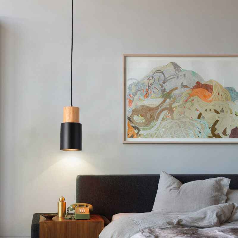 Belo Pendant Light | Modern Aluminium & Wood Design