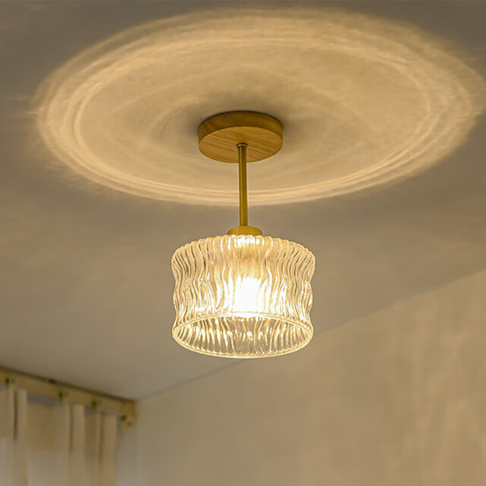 Mavero - Flower Glass Ceiling Lamp