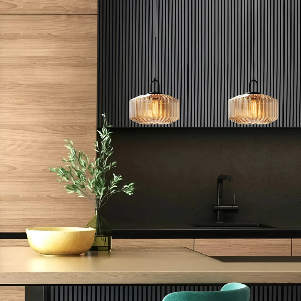 Mireta Pendant Light | Hand-Blown Glass, Warm Ambient Glow