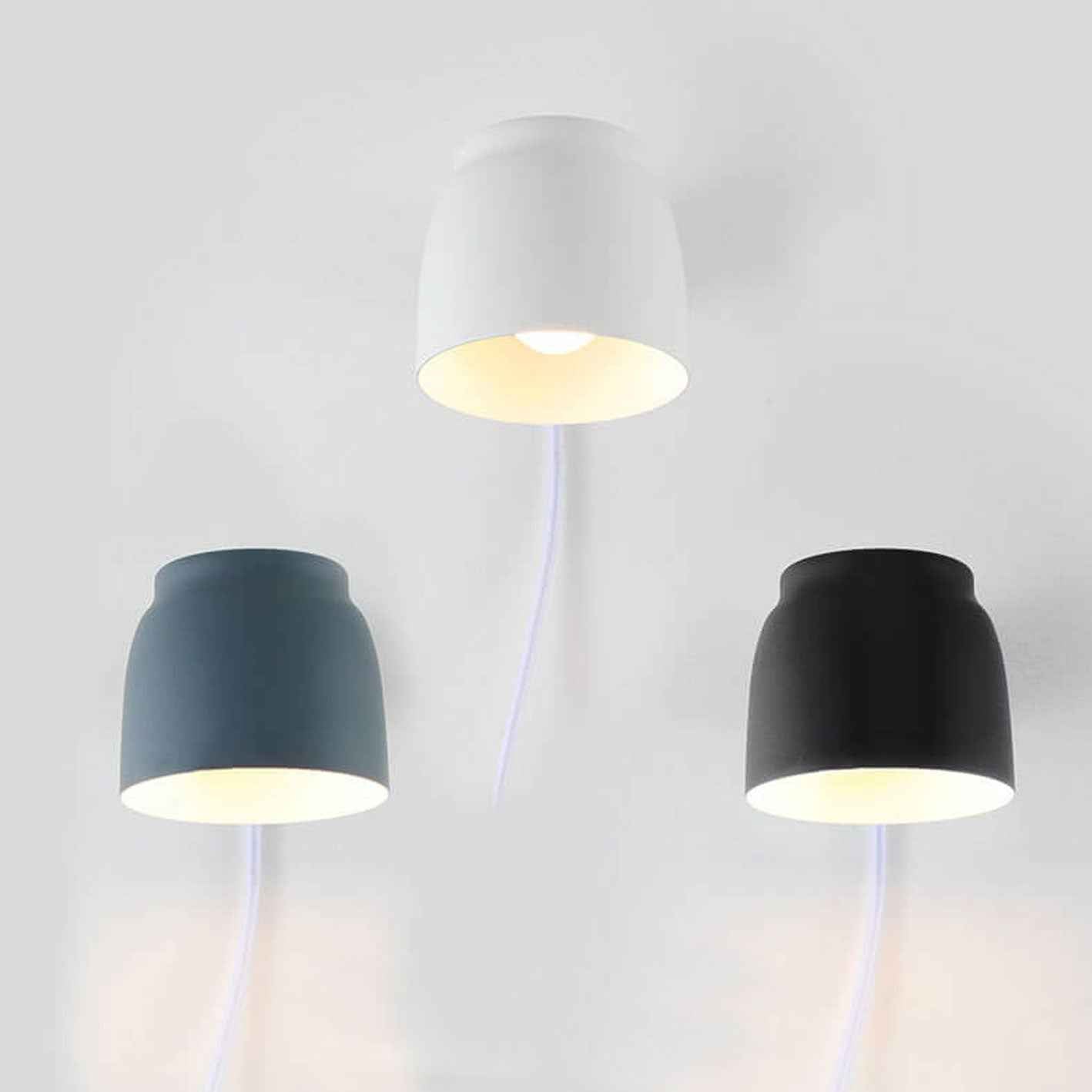 Rotatable Nordic Minimalist Column Barrel Wall Sconce Lamp - 1 Light