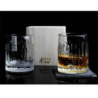 Bento Whiskyglas | Handgemaakt Kristalglas, Geleverd in Houten Kist