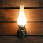 Vintage-Inspired Kerosene Single-Light Wall Sconce