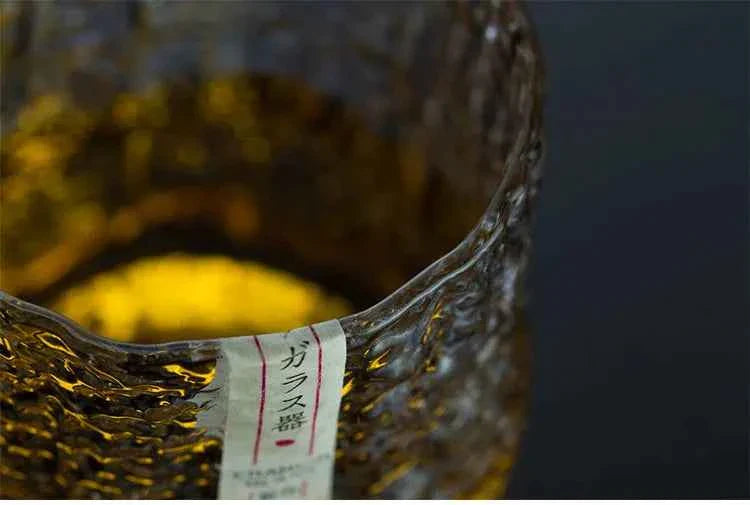 Borealis Whisky Glass | Handcrafted, High-Quality Heat-Resistant Glass