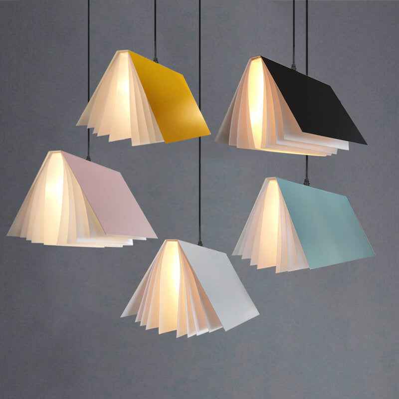 Biblio Pendant Light | Unique Book Design, Warm Ambient Glow