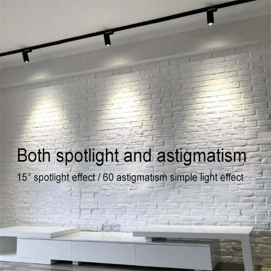 Contemporary Adjustable Dimmable Tubular Track Lighting - 3/4/5 Light LED Flush Mount Spotlight for Living Room