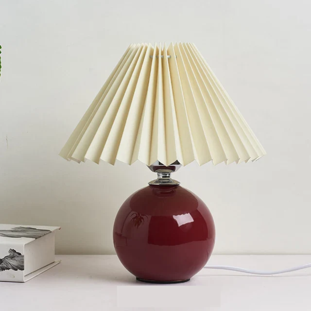 Jivro – Antique Ceramic Table Lamp for Warm Atmosphere Lighting