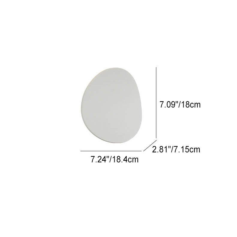 Modern Minimalist Round LED Wall Sconce for Indoor and Outdoor Use