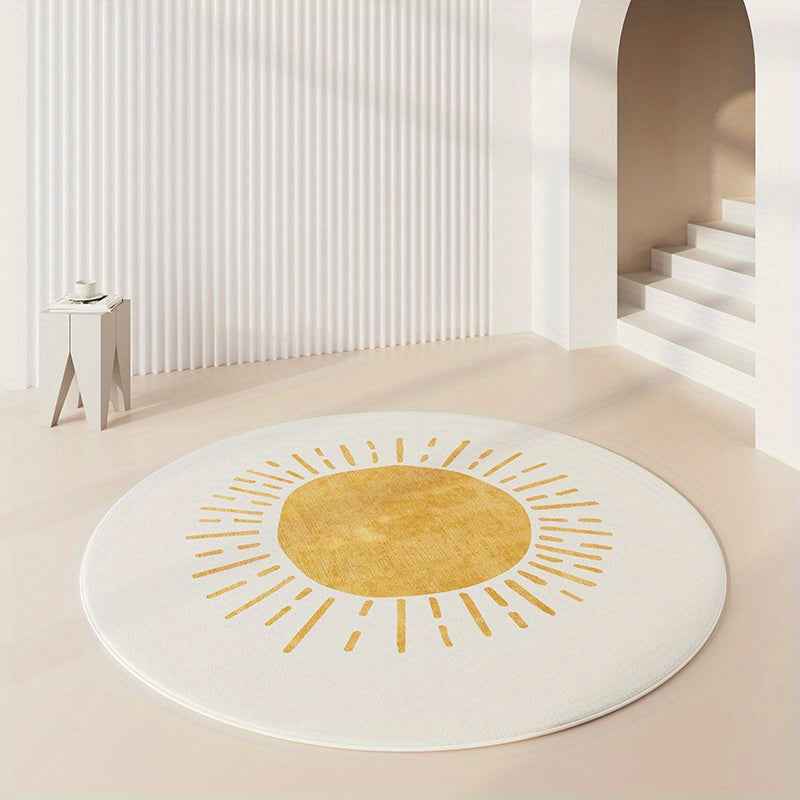 Bello Round Rug | Antislip, Machine Washable, 100 cm