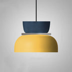 Nordic Zinc Alloy Dual-tone Dome Pendant Light LED 1-light
