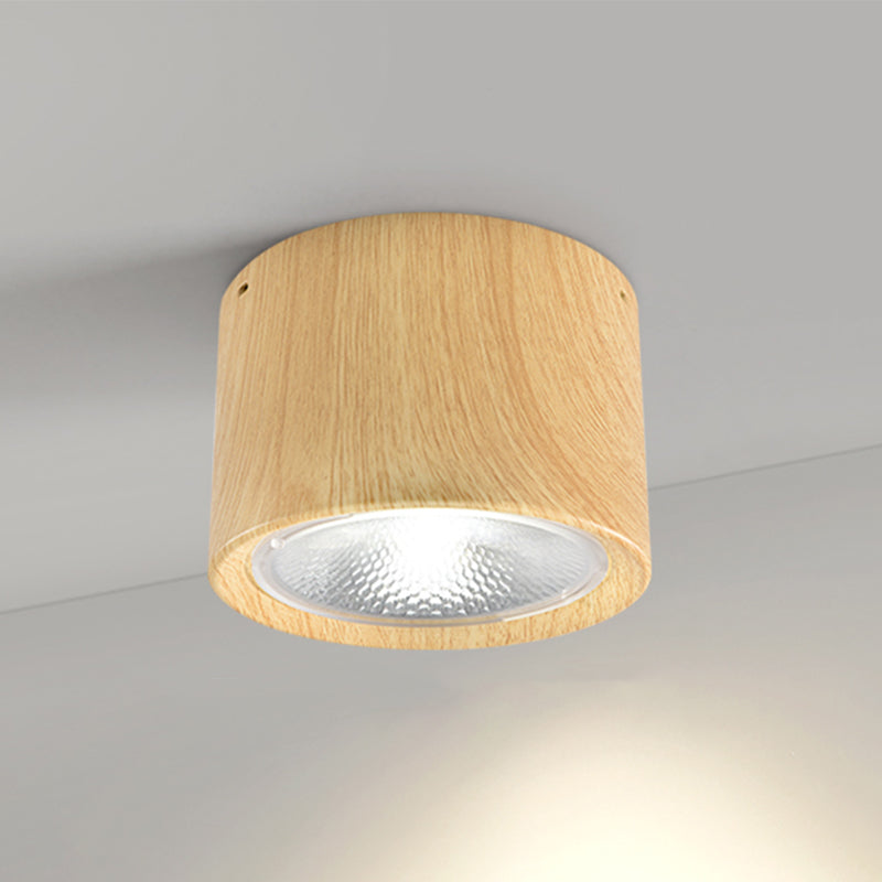 Northern Style LED Cylinder Flush Mount Ceiling Light