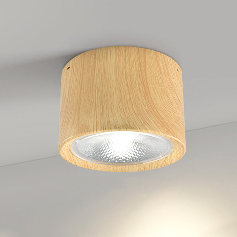 Northern Style LED Cylinder Flush Mount Ceiling Light