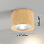 Northern Style LED Cylinder Flush Mount Ceiling Light