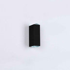 Contemporary Double-Headed LED Wall Sconce Lamp with Aluminum Lens for Outdoor Patios