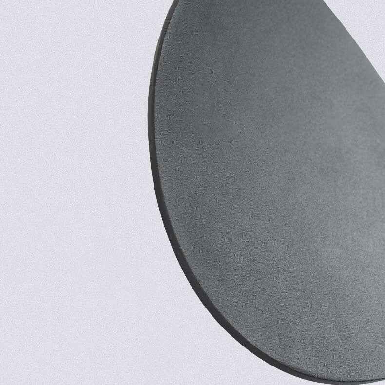 Modern Minimalist Round LED Wall Sconce for Indoor and Outdoor Use