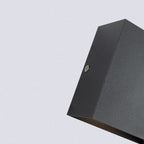 Sleek Minimalist Square Aluminum LED Wall Light