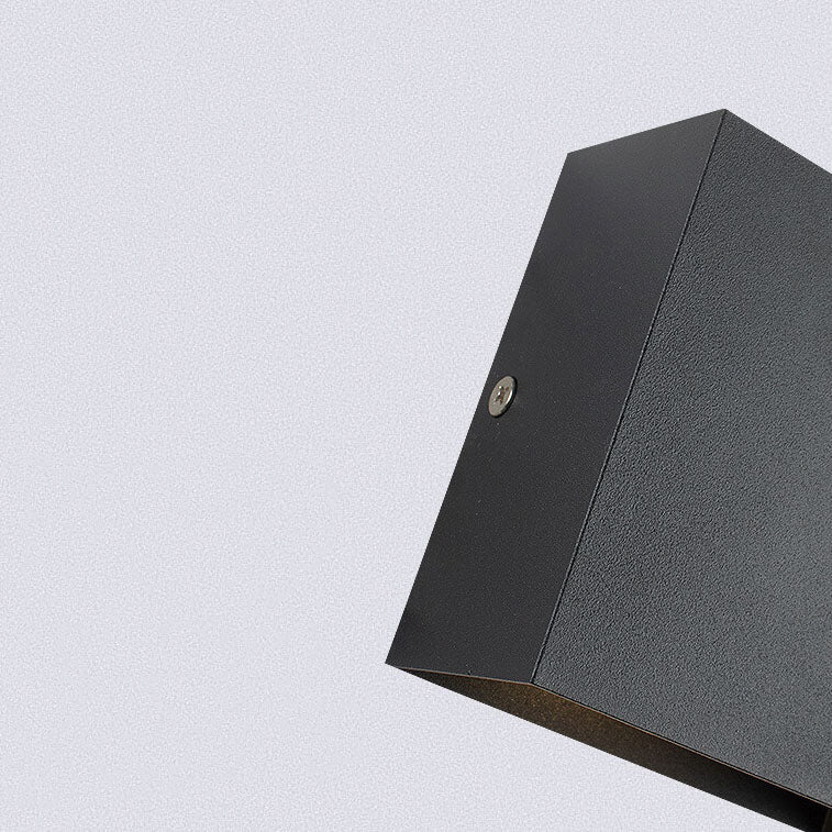 Sleek Minimalist Square Aluminum LED Wall Light