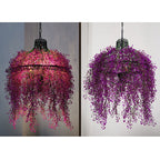 Artistic 3-Light Chandelier with Plant Vine Design