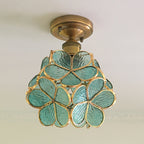 Bello Retro Flower Ceiling Light | Colourful PVC Flush Mount